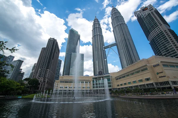 Kuala Lumpur Maleisië Circa Januari 2015 Petronas Towers Petronas Towers — Stockfoto