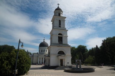 Chisinau, Moldova-Ağustos 2016 yaklaşık: Lord Metropolitan Cathedral Nativity, Catedrala nasterea Domnului Chisinau, Moldova 