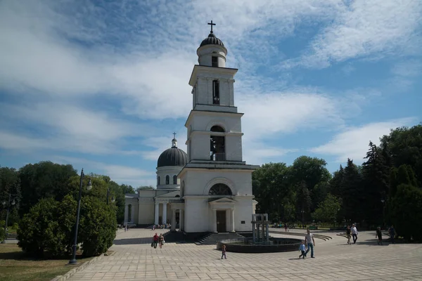 Chisinau Moldavia Circa Agosto 2016 Natividad Catedral Metropolitana Del Señor — Foto de Stock