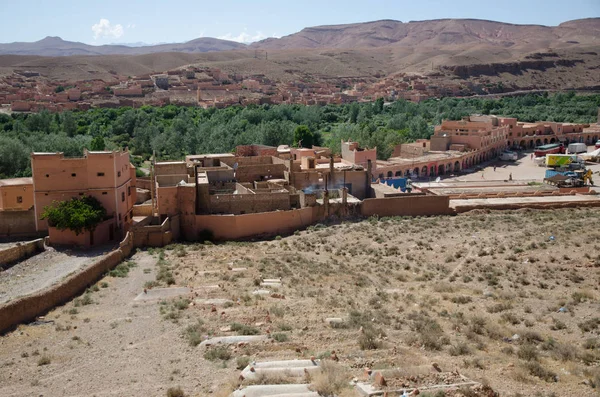 Pohled Město Boumalne Dades Maroko — Stock fotografie