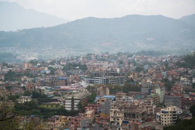Katmandu, Nepal-yaklaşık Mayıs 2017: Katmandu şehir, Nepal görünümü