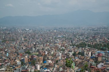 Katmandu, Nepal-yaklaşık Mayıs 2017: Katmandu şehir, Nepal görünümü