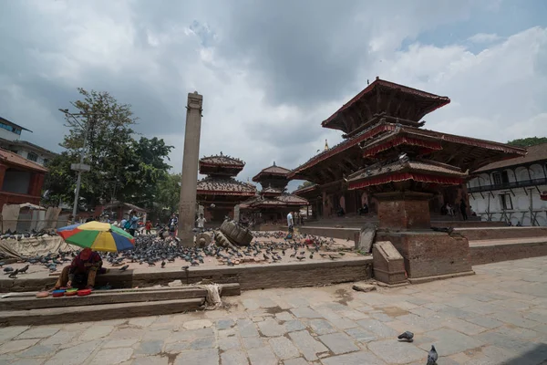 Katmandú Nepal Circa Mayo 2017 Plaza Katmandú Durbar Patrimonio Humanidad — Foto de Stock