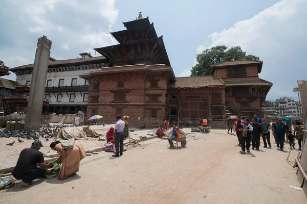 Katmandú Nepal Circa Mayo 2017 Plaza Katmandú Durbar Patrimonio Humanidad — Foto de Stock