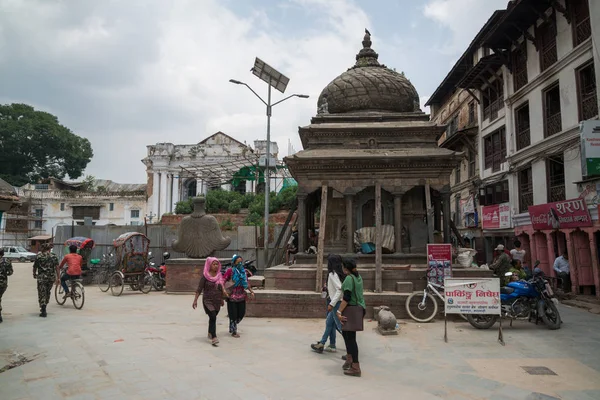 Katmandú Nepal Alrededor Mayo 2017 Plaza Katmandú Durbar Patrimonio Humanidad — Foto de Stock