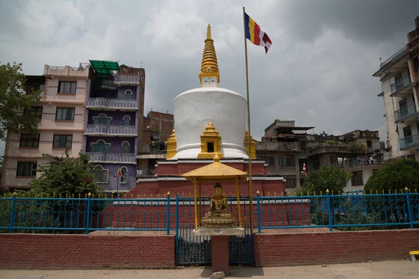 Kathmandu Nepal Maio 2017 Pequena Estupa Nepal Katmandu — Fotografia de Stock