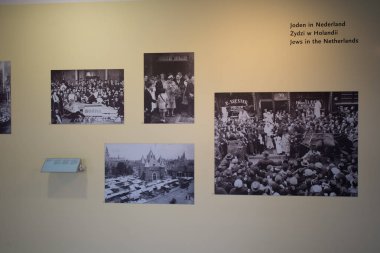 Oswiecim, Polonya-27 Ocak 2014-toplama kampı Auschwitz II 27 Ocak 2014 Oswiecim 'de eski bir Nazi imha kampı. Auschwitz II Avrupa 'nın en büyük Nazi toplama kampı oldu.