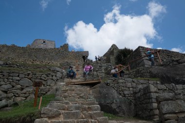 Peru'daki Machu Picchu kalesi, Southa Amerika