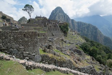 Peru'daki Machu Picchu kalesi, Southa Amerika