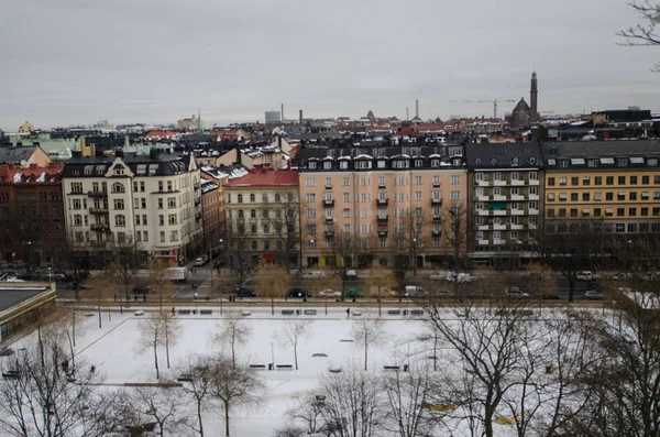 Suecia Circa Junio 2016 Paisaje Urbano Estocolmo Suecia — Foto de Stock