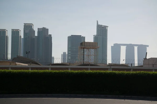 Abu Dhabi Juin 2014 Bâtiment Shining Towers Juin 2014 Abu — Photo