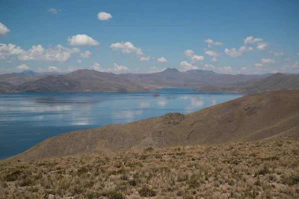 Puno Peru Lagunillas Andes Deniz Seviyesinden 4413 Metre Yükseklikte — Stok fotoğraf