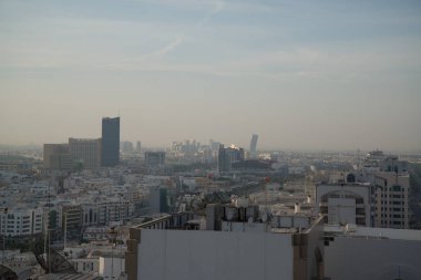 Dubai şehir merkezi güzel kent görünümü 