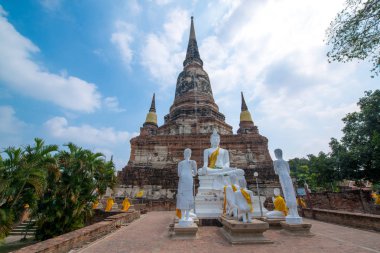 WAT yai chaimongkol, ayutthaya, Tayland
