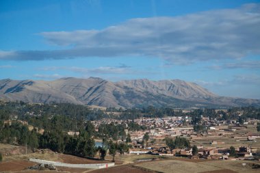 Peru, Güney Amerika güzel dağlar