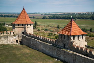 Bender, Transnıstria-Circa Ağustos 2016: Bendery Kalesi Cetatea Tighina Transnıstria, Birleşmiş Milletler tarafından tanınmayan bir kendini yöneten bölge