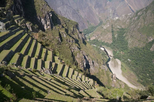 Ciudadela Machu Picchu Perú Sudamérica — Foto de Stock