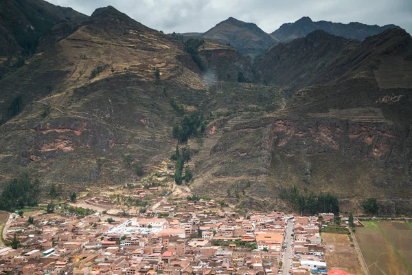 Ruiny Pisac Pobliżu Pisac Sacred Valley Peru — Zdjęcie stockowe