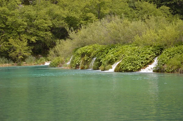 Plitvicemeren Nationaal Park Kroatië — Stockfoto