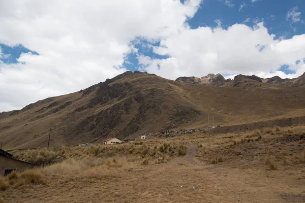 Krajobraz Pięknymi Górami Peru Ameryka Południowa — Zdjęcie stockowe