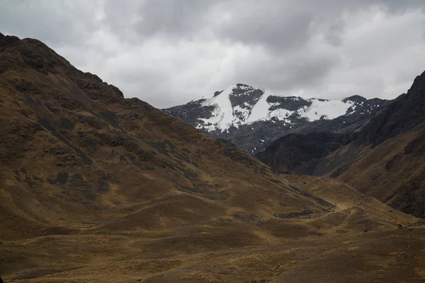 Paisagem Com Belas Montanhas Peru América Sul — Fotografia de Stock