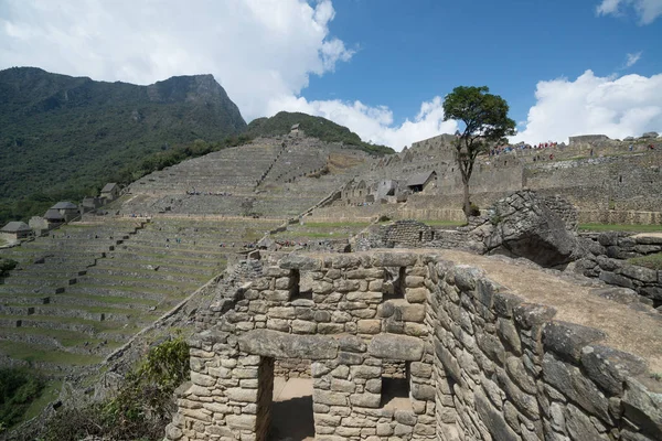 Ciudadela Machu Picchu Perú Sudamérica — Foto de Stock