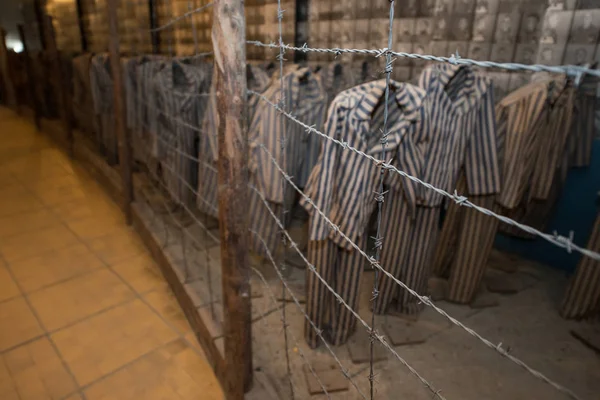 Oswiecim Polsko Březen 2015 Koncentrační Tábor Osvětim Bývalý Nacistický Vyhlazovací — Stock fotografie