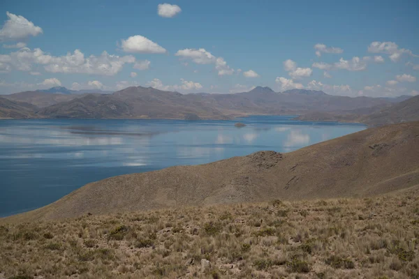 Puno Peru Lagunillas Andes Deniz Seviyesinden 4413 Metre Yükseklikte — Stok fotoğraf