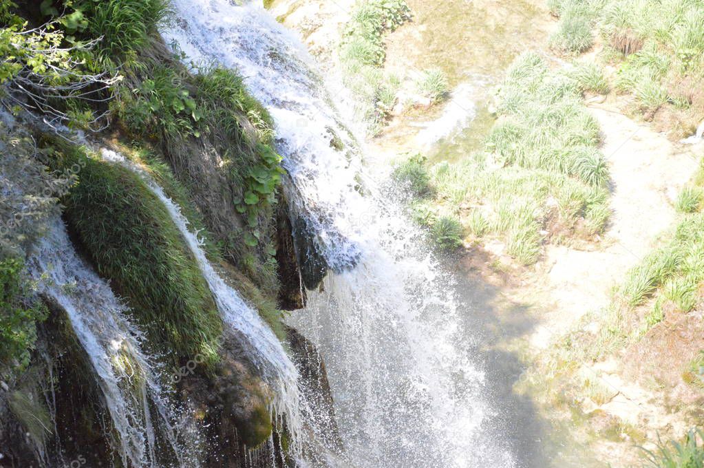 Plitvice lakes and waterfalls national park, Croatia 