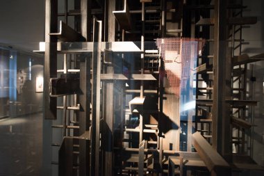 Oswiecim, Polonya-1 Mart 2015-toplama kampı Auschwitz II 1 Mart 2015 Oswiecim 'de eski bir Nazi imha kampı. Auschwitz II Avrupa 'nın en büyük Nazi toplama kampı oldu