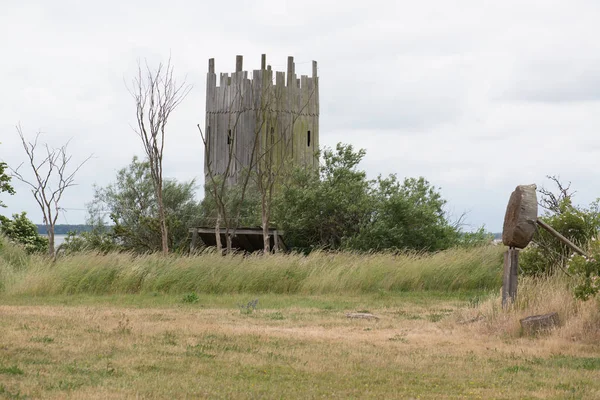 Foteviken Schweden Juni 2016 Foteviken Ist Ein Wikingerreservat Skansen Outdoor — Stockfoto