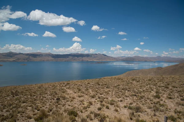 Puno Peru Lagunillas Andes Deniz Seviyesinden 4413 Metre Yükseklikte — Stok fotoğraf