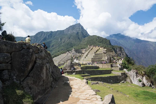 Peru Daki Machu Picchu Kalesi Southa Amerika — Stok fotoğraf
