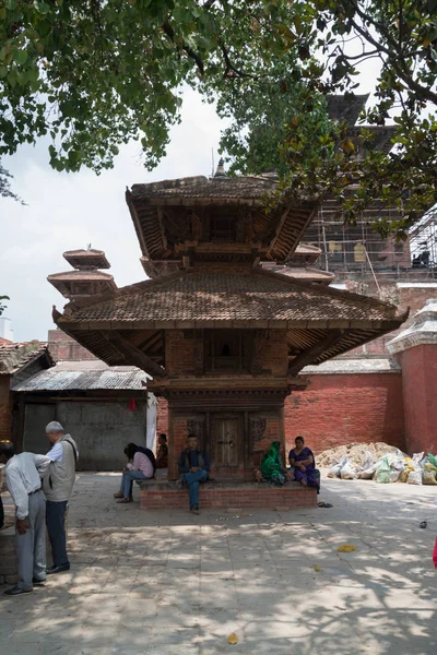 Hermoso Templo Nepal Fondo — Foto de Stock