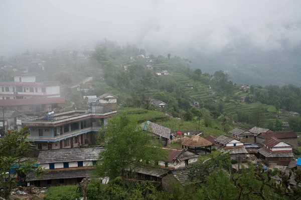 Annapurna Nepal Cerca Maio 2017 Acampamento Base Annapurna Nepal Himalaia — Fotografia de Stock