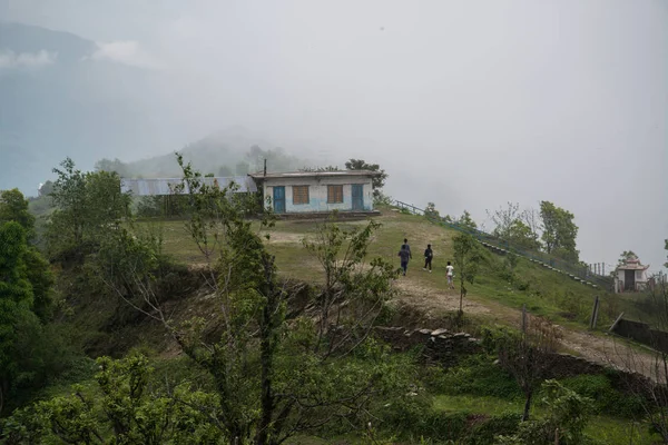 Annapurna Nepal Około Maja 2017 Obóz Bazowy Annapurna Nepalu Himalaje — Zdjęcie stockowe