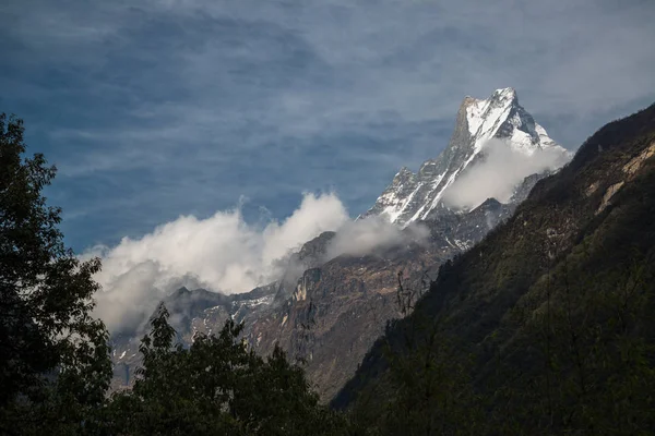 Annapurna Caminata Santuario Nepal Himalaya — Foto de Stock