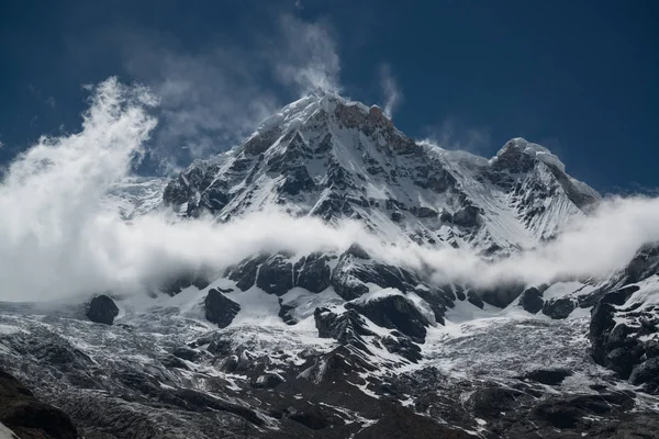 Annapurna Caminata Santuario Nepal Himalaya — Foto de Stock