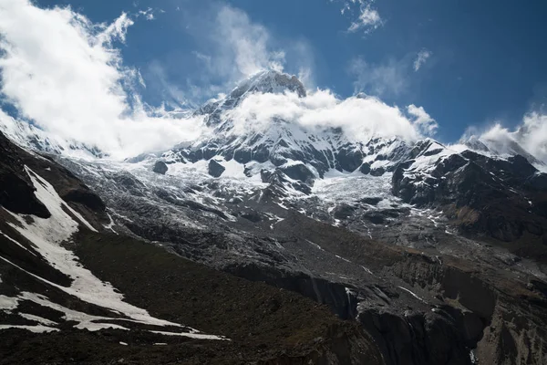 Caminhada Santuário Annapurna Nepal Himalaia — Fotografia de Stock