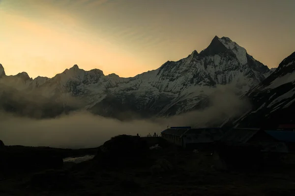 Caminhada Santuário Annapurna Nepal Himalaia — Fotografia de Stock