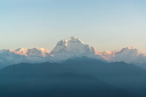 Dpoložení Agiri 890 Poon Hill Svatyni Annapurna Nepálském Himáji — Stock fotografie