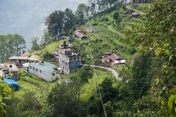 Annapurna Sanctuary Trek Nepal Himalaya — Stockfoto