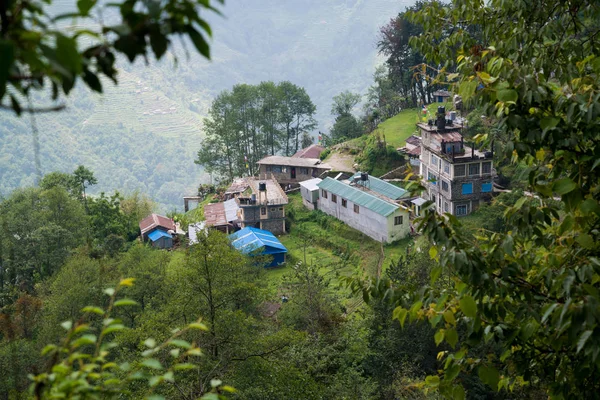 Annapurna Sanctuary Trek Nepal Himalaya — Stockfoto