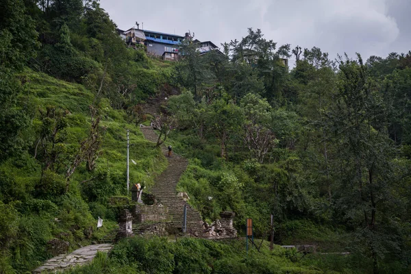 Annapurna Sanctuary Trek Nepal Himalaya — Stockfoto