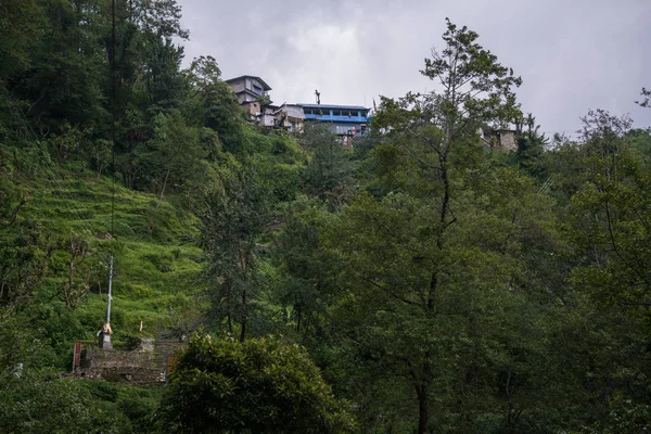 Panoramablick Über Den Atemberaubenden Himalaya — Stockfoto