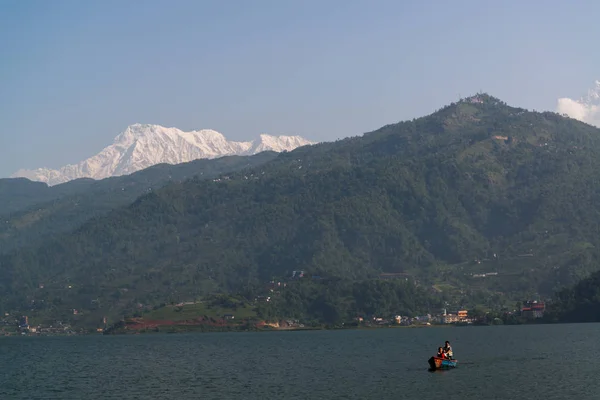 Vista Panoramica Sulla Splendida Montagna Lago Dell Himalaya — Foto Stock
