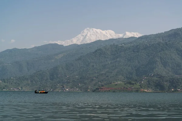 Trekking Nel Santuario Dell Annapurna Nepal Himalaya — Foto Stock