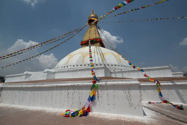 Zicht Swayambhunath Stupa Kathmandu Nepal — Stockfoto