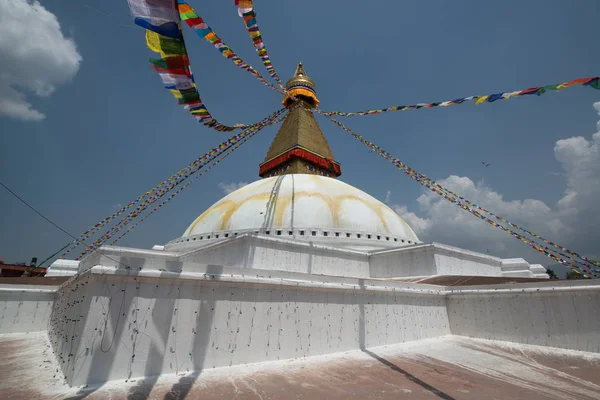 Kathmandu Nepal Içinde Swayambhunath Stupa Görünümü — Stok fotoğraf