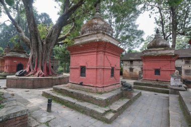 Katmandu, Nepal, Mayıs 11, 2017: Nepal başkenti Thamel sokak, Kathmandu
